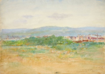 Léon Delachaux, Paysage, Souvenir de la Butte