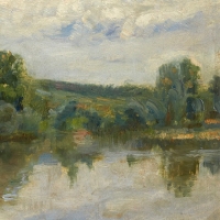 Paysage, bord d’eau