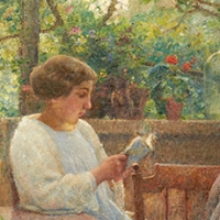 Lecture au jardin