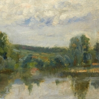 Paysage, bord d’eau