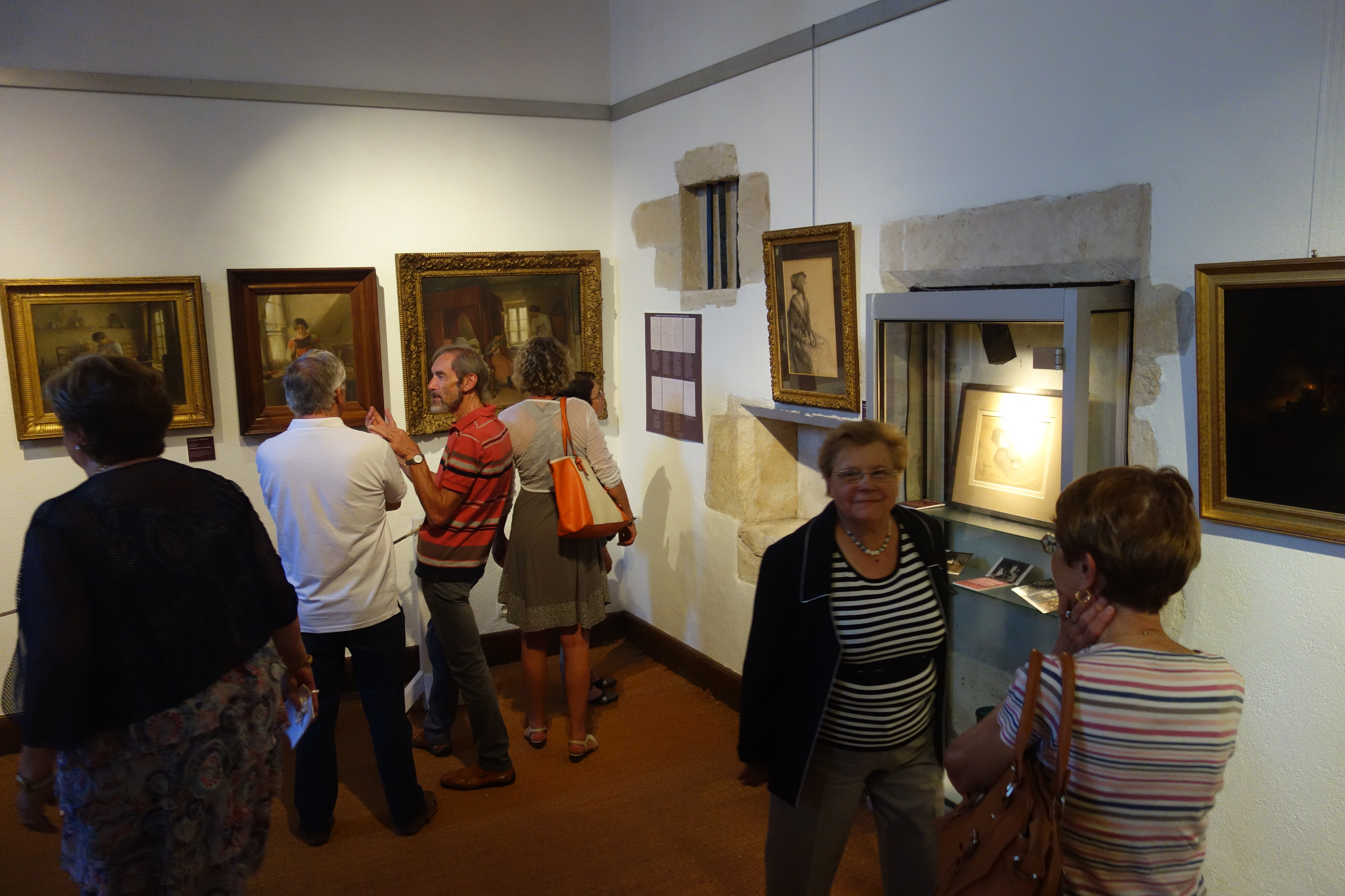 Vernissage de l'exposition "Léon Delachaux, son œuvre saint-amandoise : 1900-1919"