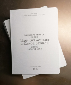 Correspondence between Léon Delachaux and Carol Storck between 1880 and 1884