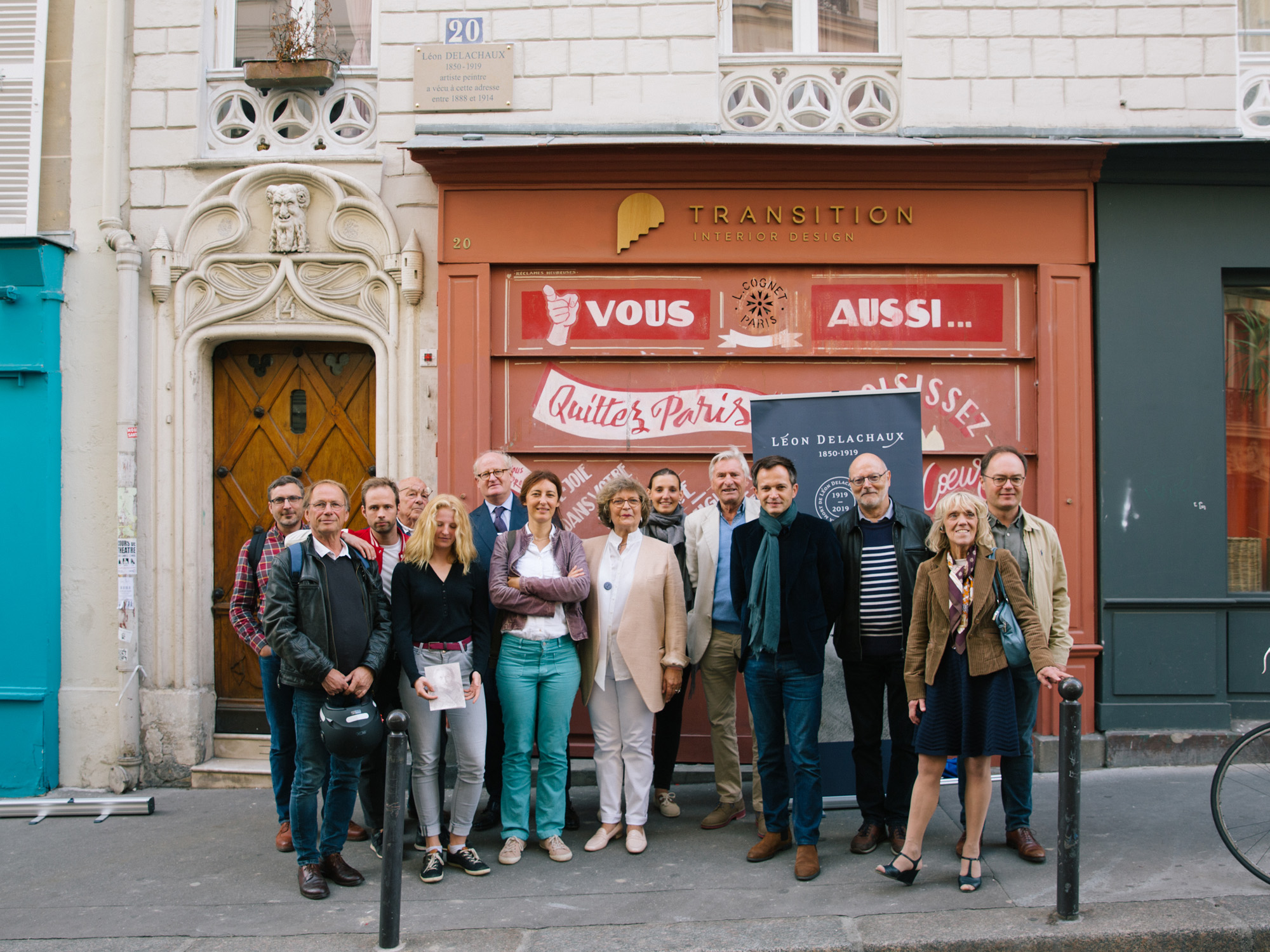 La famille Delachaux et les élus du XVIIIe arrondissement de Paris